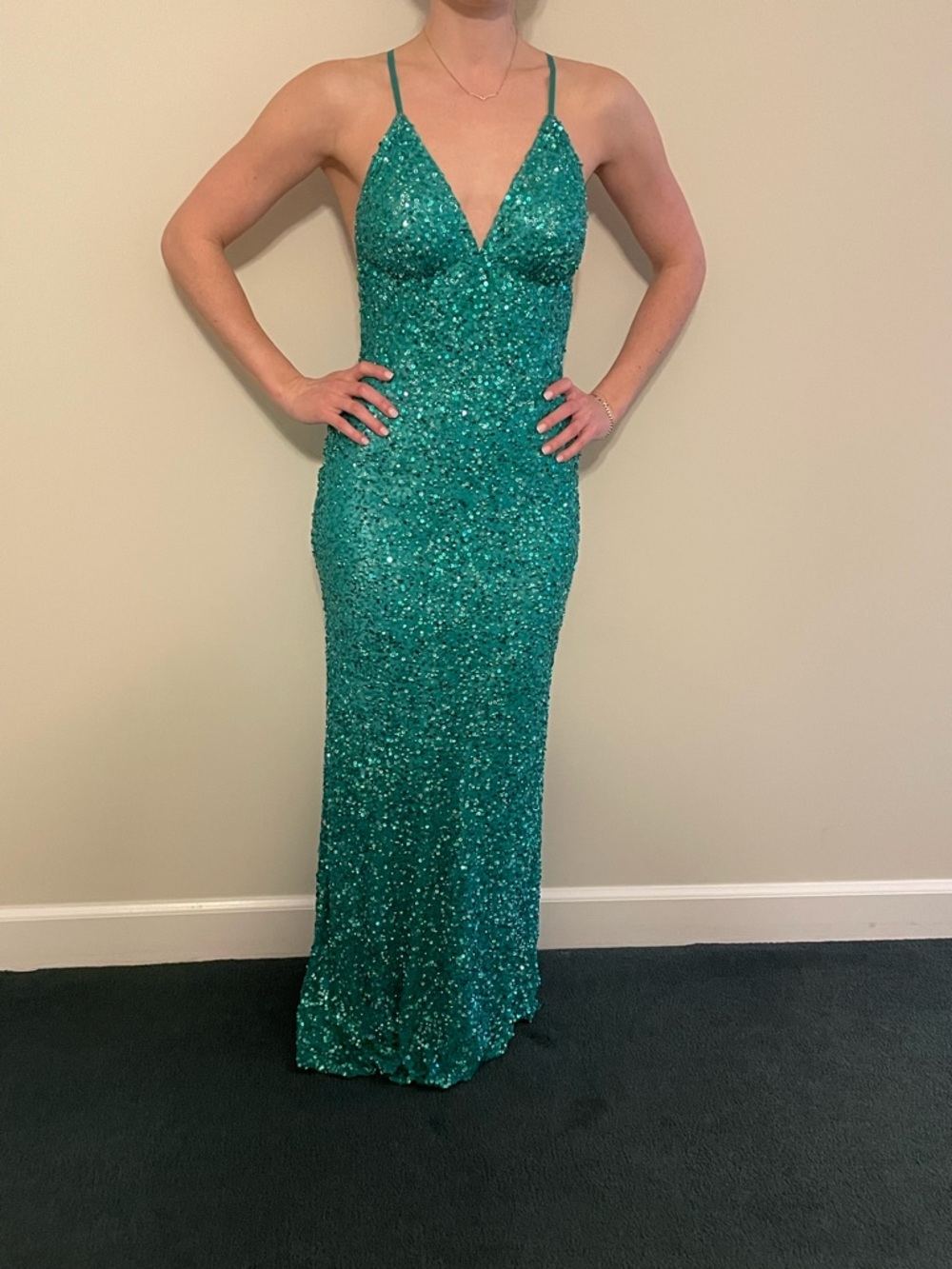 Prom season!! Stunning Sequin Prom dress